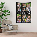 Custom Tapestry For Wall Bedroom Custom Backdrop Personalized Image Text Photo Customized Funny Tapestry Banners And Signs Mother's Day Vertical Tapestrys by CozyNest Decor