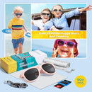 RIVBOS Kids Sunglasses Polarized UV Protection Flexible Rubber Glasses Shades with Strap for Boys Girls RBK004 by TinyTreasures Baby Boutique