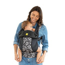 LÍLLÉbaby Complete All Seasons Ergonomic 6-in-1 Baby Carrier Newborn to Toddler - with Lumbar Support - for Children 7-45 Pounds - 360 Degree Baby Wearing - Inward & Outward Facing - Twilight Leopard by TinyTreasures Baby Boutique