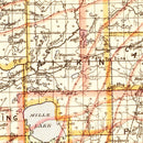 Vintage Map of Minnesota 1876