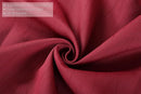 MIUCO Room Darkening Textured Blackout Curtains for Living Room 2 Panels 52x63 Inch Long Burgundy by TinyTreasures Baby Boutique