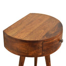 Semi Circle Nightstand - Chestnut by Unique Piece Furniture
