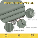 NICETOWN Room Darkening Patio Curtains for Windows 84 inch Length - Solid Thermal Insulated Grommet Light Reducing Panels Window Treatment for Living Room (Sage Green, 2 Panels = 160" Wide) by TinyTreasures Baby Boutique