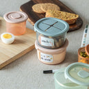 Moonkie Silicone Baby Food Containers | 8oz/4 oz Baby Food Storage Jars with Airtight Lids and A Snack Cup Lid | Freezer,Microwave and Dishwasher Safe, Reusable Baby Food Jars for Infant & Toddler by TinyTreasures Baby Boutique