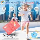 Kids Tablet 10 inch, Android 15 Kids Tablets, Parental Control, Pre-Installed Kiddos Software & Kids Space, Includes Case & Stylus Pen, 12GB RAM 64GB ROM, 2TB Expand, HD IPS Screen(Pink) by TinyTreasures Baby Boutique