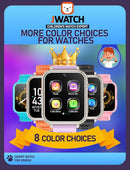 Kids Smart Watch for Boys Girls 6-12 with Pedometer Audio Book Camera Music Player Birthday Present Christmas (Silver Frame Purple)…… by TinyTreasures Baby Boutique