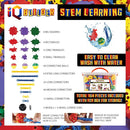 | STEM Learning Toys | Creative Construction Engineering | Fun Educational Building Set for Boys & Girls Ages 3-10 | Top Blocks Game Kit by TinyTreasures Baby Boutique