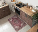 Keen Home Design 2x3 Rug - Machine Washable Entry Rug with Non-Slip Backing, Ideal for Enteryway, Kitchen, Bathroom, Laundry Room - Vintage, Easy Clean, Durable, Low Pile Rug - (2' x 3') by CozyNest Decor