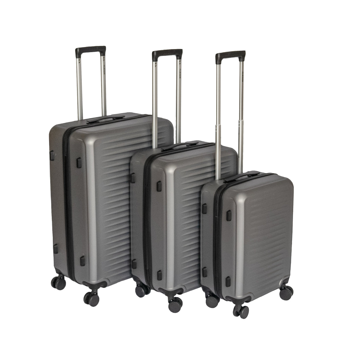 3 Piece Hard Shell Lightweight Carry On Suitcase Set, photo 3 of 10