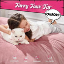 Hobestluk 3 in 1 Bean Bag Chair Giant Bean Bag Chairs for Adults with Velvet Cover Convertible Bean Bag Floor Cushion with Machine Washable Cover for Living Room (Velvet Pink) by CozyNest Decor