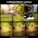 3 Brightness Modes Solar Outdoor Lights, 360 Degree Adjustable Lighting Angle with 40 LED's, Spotlights Outdoor Waterproof Auto On or Off Solar Garden Lights 8 Pack by GreenHaven Gardens