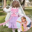 Accmor Toddler Harness Leash, Cute Butterfly Kids Leash + Anti Lost Wrist Link for Outdoor Travel, Adorable Child Walking Harness Wristband Assistant Strap Belt Keep Kids Close for Baby Boys Girls by TinyTreasures Baby Boutique