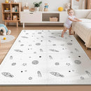 Baby Play Mat, 72x48-Inch Baby Foam Play Mat,6-Piece Interlocking Foam Floor Tiles for Toddlers, Waterproof,Floor Mats for Kids,Baby Foam Play Mat for Babies & Toddlers, Crawling Mat(Space) by TinyTreasures Baby Boutique