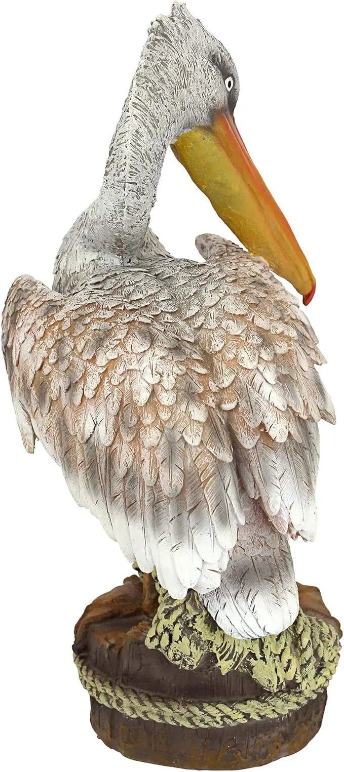 Design Toscano Ocean Side PIER 51 Pelican Statue, photo 7 of 10