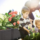 Raised Garden Bed Large Planters for Outdoor Plants Deepened Plant pots Planter Box Elevated Garden Patio Balcony Deck to Planting Flowers Vegetables Tomato and Herbs by GreenHaven Gardens
