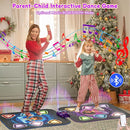 Upgraded Dance Mat for Kids, Single & Double Players Mode Electronic Dance Pad with Light-up 12-Button Wireless Bluetooth 5 Game Modes Christmas Birthday Gift for Girls Boys Ages 3 4 5 6 7 8 8-12 by TinyTreasures Baby Boutique