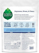 Seventh Generation Triple Action Clean Automatic Dishwasher Detergent Packs with Bio-Enzyme Power, Free & Clear, Fights 48-hour Stuck-on Food, 54 count by CozyNest Decor