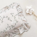 BuLuTu 100% Cotton Muslin Floral Pillowcase Standard Size Soft Breathable Gauze Cotton Kids Teens Pillow Cases 20"x26", Durable Pillow Cover, 1 Piece, Vine Pattern, Machine Wash by TinyTreasures Baby Boutique