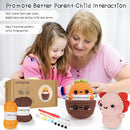 WaldyWop Beginner Crochet Kit for Kids: Easy Crocheting Starter Kits for Girls - Learn to Crochet Set w/Step-by-Step Video - Complete Knitting Kit, Easy Crochet Yarn, Birthday Gifts for Women by TinyTreasures Baby Boutique