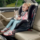 Car Seat Protector for Child Car Seat, 2 Pack Baby Car Seat Covers with Mesh Pockets & Non-Slip Backing 600D Durable Seat Protector Under Baby Car Seat for Car Back Seat (Red Leaves, Large) by TinyTreasures Baby Boutique