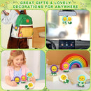 Crochet Kit for Beginners - 4PCS Flowers Complete Crochet Starter Kit with Step-by-Step Video Tutorials, Beginner Crochet Kits for Adults Kids Women, Flower Family Crocheting Set by TinyTreasures Baby Boutique