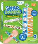 Skillmatics Craft Activity - Snap Bandz, Animals, DIY Jewelry Art & Craft Activity, Mess-Free, Creative Kit, 8 Bands (8.6"), Gifts for Boys & Girls Ages 4, 5, 6, 7, 8, 9, 10 by TinyTreasures Baby Boutique