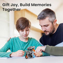 AOHU Solar Robot Building Kit STEM Gift for Boys Aged 8-13, DIY 15-in-1 Educational Science Building Toy, Solar or Battery Powered Robotic Set for Children Birthday with 212 Pieces by TinyTreasures Baby Boutique