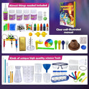 UNGLINGA 150 Experiments Science Kits for Kids, S.T.E.M Educational Project Toys for Boys Girls Birthday Gifts Ideas, Volcano, Chemistry Lab Tools Scientist Set by TinyTreasures Baby Boutique