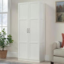 Sauder Select Storage Cabinet/ Pantry cabinets, White finish by CozyNest Decor