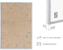 HAUS AND HUES 24x36 White Metal Picture Frames - Features Premium Aluminum, Vertical & Horizontal Hang, Shatterproof Plexiglass - Perfect for Home, Room, Office (24x36 in, White, Set of 6) by CozyNest Decor