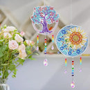 3 Pack Diamond and Painting Suncatcher Window Hanging Ornament Crystal Window Garden Decor DIY Kits for Beginners Adult Kids -Tree, Moon, Heart by GreenHaven Gardens