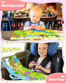 Benresive Reusable Sticker Books for Kids 2-4, Sticker Books for Toddlers 1-3 2-4, Toddler Travel Toys Activities Crafts Gifts - Dinosaur by TinyTreasures Baby Boutique