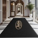 Custom Commercial Grade Area Rug Floor Entryway Door Mat Welcome Carpet for Business Home Indoor/Outdoor Runner Non Slip Washable Durable by GreenHaven Gardens