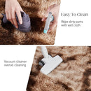 8x10 Area Rugs for Living Room, Ultra Soft Fluffy Rugs for Bedroom, Anti-Skid High Pile Indoor Carpet for Nursery, Kids Room, Playroom, Home Decoration, Tie-Dyed Brown by TinyTreasures Baby Boutique
