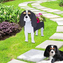 Cavalier King Charles Spaniel Dog Planter Plant Pots,Cute Garden Dog Flower Planter,Large Dog Planters Birthday Gifts for Women,Office,Indoor/Outdoor Decor(9.84 * 10.24 * 16in) by GreenHaven Gardens