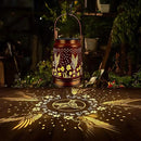 KY&BOSAM Solar Lanterns Outdoor Waterproof Hummingbird Garden Decor Birthday Gifts for Women Mom Grandma Hanging Solar Lights Outdoor Metal LED Lantern Outside for Yard Patio Backyard Porch Pathway by GreenHaven Gardens