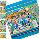 6 Educational Wooden Puzzles & Storybook, Teaches Kindness, Empathy & More – 6 in 1 Jigsaw Puzzle for Kids Ages 3-7 – Learn Real Values Through Stories – Montessori Puzzle Set 25 Pieces by TinyTreasures Baby Boutique