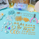 420pcs Suncatcher Making Kits for Adults Crystal Sun Catchers Crafts with Hooks Chains Pendants Rainbow Maker for Window Hanging Prism Indoor Outdoor Garden Xmas Wedding Party Decor (Mermaid) by GreenHaven Gardens