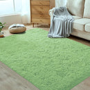 4x6 Area Rug for Living Room: Fluffy Shag Soft Washable Rugs Fuzzy Plush Indoor Carpet for Bedroom Nursery Playroom Dorm Kids Girls Boys Room (Sage Green, 4'x6') by TinyTreasures Baby Boutique