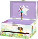 Musical Ballerina Kids Jewelry Box - Girls Jewelry Box with Mirror, Ballerina Gifts for Girls Age 4-6 by TinyTreasures Baby Boutique