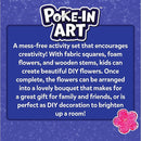 Skillmatics Poke-in Art - Flower Bouquet, Mess-Free Creative Activity, DIY Wood Craft Kits, Gifts for Girls & Boys Ages 4, 5, 6, 7, 8, 9 by TinyTreasures Baby Boutique