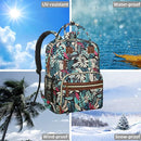Diaper Bag Backpack Tote for Women Large Capacity, Baby Bag with Insulated Pockets Multifunctional Diaper Bags For Baby Girl Boy Waterproof Baby Bags For Boys Girls Mama Maternity Bag Colorful Leaves by TinyTreasures Baby Boutique
