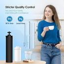Waterdrop NSF/ANSI 42&372 Standard Gravity Water Filter, Replacement for Berkey® BB9-2® Black Filters & PF-2® Fluoride Filters, Berkey® Gravity Water Filter System and Waterdrop King Tank Series by CozyNest Decor