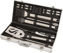 Cuisinart Deluxe Grill Tool Set, 20-Piece Grill Tools BBQ Accessories with Aluminum Case & Digital Temperature Fork, Spatula, Tongs, Stainless Steel Grilling Accessories, Grilling Set for BBQ by GreenHaven Gardens