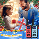 QNIGLO Kids Walkie Talkie, VOX Rechargeable Kids Walkie Talkie, 3KM Working Distance, 48H Standby, 8 Channels, Flashlight Function, Gift for 3-12 Year Old Girls & Boys (2-Pack) by TinyTreasures Baby Boutique