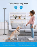 TROND Floor Lamp, Bright Sky LED Modern Torchiere Lamp, 71 in Tall Aluminum Pole Light, 5500K Natural Daylight Standing Light, Touch 5-Level Dimmable, 5000 lm, 30 Mins Timer for Living Room Bedroom by CozyNest Decor
