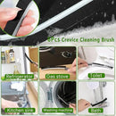 Crevice Cleaning Brush - 6pcs Hard Bristle Shower & Bathroom Gap Cleaning Tools by CozyNest Decor