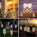 Hummingbird Solar Lanterns Outdoor Waterproof Hanging,2 Pack Outdoor Solar Lanterns,Gifts for Mom Women Men Decorative LED Lanterns for Yard, Patio, Lawn, Tabletop, Pathway, Landscape, Garden by GreenHaven Gardens
