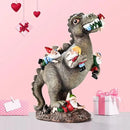 Garden Gnomes Statues Yard Decorations Outdoor Garden Decor, 14” Dinosaur Gnomes Garden Statues, Patio, Lawn Ornament, Gardening Gifts for Women for Housewarming by GreenHaven Gardens