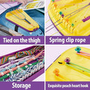 Chilpals Friendship Bracelet Making Kit for Girls,Arts and Crafts for Kids Ages 8-12,Birthday Gifts Ideas for Girl 7 8 9 10 11 Year Old - 2 in 1 Bracelets String Maker Toys Set (Yellow) by TinyTreasures Baby Boutique
